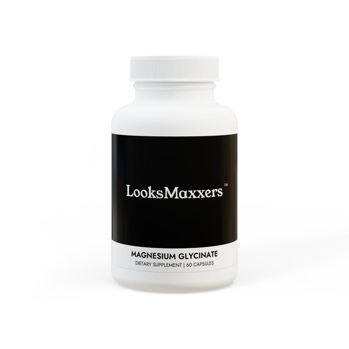 Magnesium glycinate supplement for looksmaxxing performance and recovery
