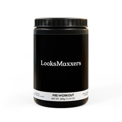 Pre-workout supplement for looksmaxxing performance and recovery
