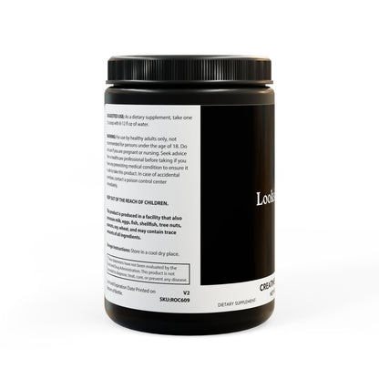 Creatine monohydrate supplement for looksmaxxing performance and recovery