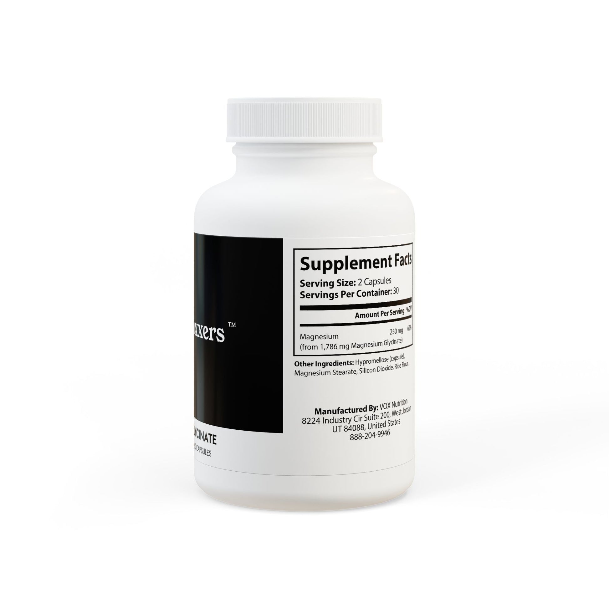 Magnesium glycinate supplement for looksmaxxing performance and recovery
